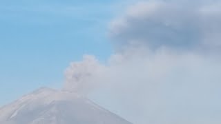 Actividad Volcán Popocatépetl está en vivo [upl. by Eiramave63]