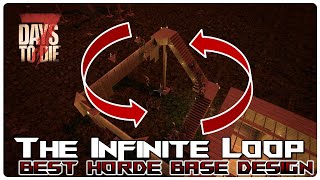 7 Days to Die V1  The ULTIMATE Early To Late Game Horde Base Design  Horde Night Test  Tutorial [upl. by Ennairb]