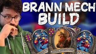 BRANN MECH BUILD  Hearthstone Battlegrounds Ita [upl. by Allenrac]