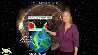 Biggest XFlare of Cycle 25 amp Super Storm Launch  Space Weather Spotlight 02 January 2024 [upl. by Eitsirc]