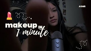 doing your makeup in 1 minute fast [upl. by Akcirederf]