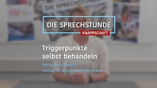 Triggerpunkte selbst behandeln – DIE SPRECHSTUNDE [upl. by Lesko]