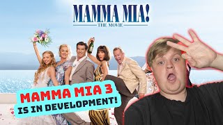 MAMMA MIA 3 IS OFFICIALLY IN DEVELOPMENT [upl. by Nelleyram922]