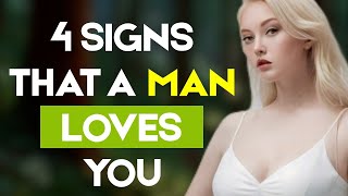 4 Signs That A Man Loves You Women Must Know  Relationship Advice For Women [upl. by Dorin]