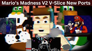 FNF Classified Week Marios Madness V2 VSlice Port [upl. by Spearman]