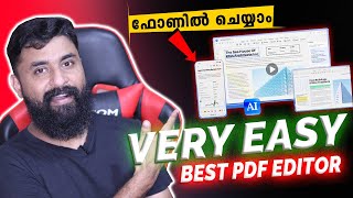 How to edit pdf file in mobile 2024 🔥🔥  PDF editor for Android  The Ultimate PDF Editor [upl. by Nylknarf]