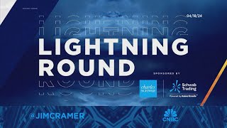 Lightning Round Its a great time to sell Aspin Aerogels says Jim Cramer [upl. by Blainey828]