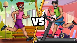 Treadmill VS Outdoor Running [upl. by Wolsniw]