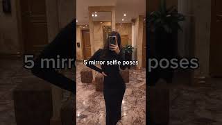 mirror selfie poses for social media Instagram Tiktok mirrorselfie how to pose for pictures [upl. by Doownel]