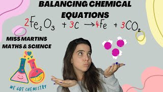 Balancing Chemical Equations Chemistry [upl. by Nosnorb]