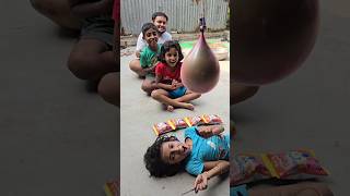 Water balloon chopping game  lazy lad shortsvideo funny youtubeshorts trendingshortsfunnyvideo [upl. by Ardet202]