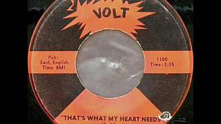 Otis Redding  Thats What My Heart Needs Volt109 1963 [upl. by Ingraham292]