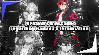 UPROARs message regarding Hizaki Gammas termination [upl. by Egdamlat]