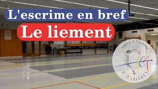 Lescrime en bref  le liement [upl. by Lyrehc]