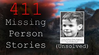 411 Missing person Cases  7 Unsolved Stories [upl. by Moises]