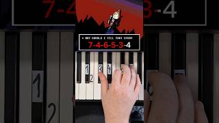 NGAHHH Piano Tutorial shorts [upl. by Darach]