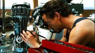 Iron Man  Making the Mark II Armor  First Test Scene  Iron Man 2008 Movie CLIP HD [upl. by Hasin529]