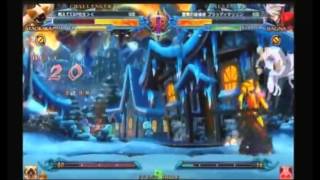 BlazBlue Chrono Phantasma  Taokaka vs Ragna  0476 [upl. by Costello404]