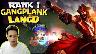 🔴 LangD Gangplank vs Jax  LangD Rank 1 Gangplank Guide [upl. by Perice]