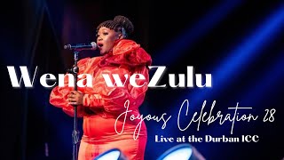 Joyous Celebration amp Samke Mkhize  Wena weZulu Official Video Live At The Durban ICC  2024 [upl. by Nellahs]