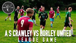 quot9 Goal Thriller Where has the ref gonequot A S CRAWLEY vs HORLEY UNITED  SNUS TV [upl. by Heidi415]