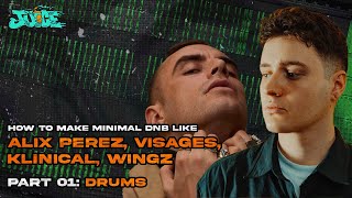 How to Make Minimal Drum and Bass  Part 01 Drums [upl. by Dever]