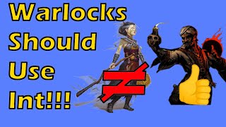 Warlocks Should Use Intelligence  DampD 5e [upl. by Ramej]