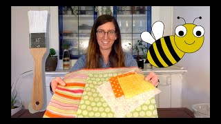 How to re wax reusable beeswax wraps [upl. by Aittam606]