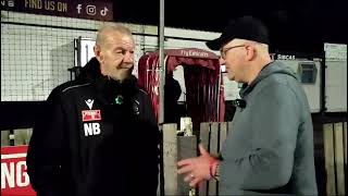 Manager’s Reaction  Atherton Collieries 00 Newcastle Town 01102024 [upl. by Reginnej]