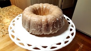 Entenmanns Louisiana Crunch Cake Copycat Recipe  How to make a glazed crunch cake [upl. by Neltiak]