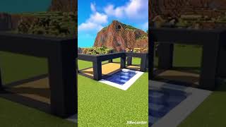 Minecraft Easy Modern House minecraft shortsviral virlashort [upl. by Fay]