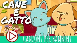 Cane e Gatto 🐱🐶  Canzoni per Bambini [upl. by Aran160]