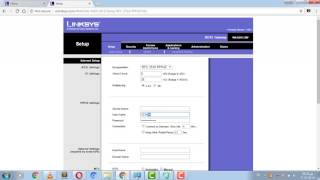 كيفية ضبطاعدادات راوتر Linksys WAG54GXW [upl. by Nueovas967]