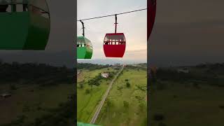 Saputara Ropway at sunset 🌅 point saputara ropeway shorts shortvideo travelvlog thetravellers [upl. by Bowen]