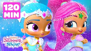 Shimmer and Shine Find Glitter Stars amp Rescue Unicorns  2 Hour Compilation  Shimmer and Shine [upl. by Lorine273]