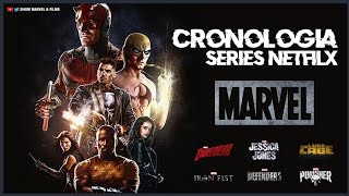 ¿CÓMO PUEDO VER LAS SERIES MARVELNETFLIX EN ORDEN CRONOLOGÍA [upl. by Nanda]