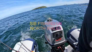 Ultimate Inflatable Boat Fishing Adventure In North Wales Uk [upl. by Acus]