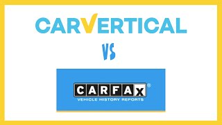 Carvertical vs Carfax  check car history [upl. by Ahtela]