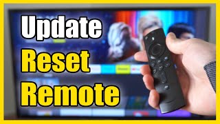 How to Update Firestick Remote amp Reset Easy Method [upl. by Armilda]