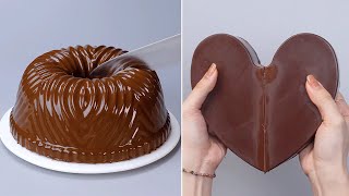 Amazing amp Cool Chocolate Cake Decorating Recipe  Wonderful Cake Decorating At Home  Tasty Cake [upl. by Baese353]