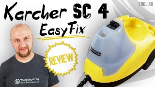 Karcher SC 4 EasyFix Review ► Is the steam cleaner worth it ✅ Reviews quotMade in Germanyquot [upl. by Moishe]