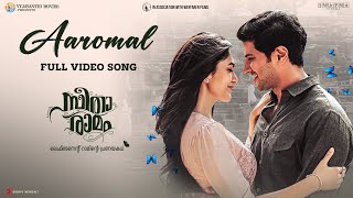 Aaromal Video Song  Sita Ramam Malayalam  Dulquer  Mrunal  Vishal  Hanu Raghavapudi [upl. by Slrahc]