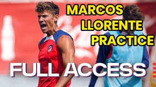 FULL ACCESS  Un entrenamiento con Marcos Llorente 💪 [upl. by Sadoc709]