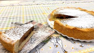 Torta di castagne  Crostata con crema di castagne fatta in casa [upl. by Jarnagin]