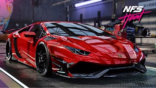 Lamborghini Huracan customization and gameplayNeedForSpeed HEAT [upl. by Rolyks]