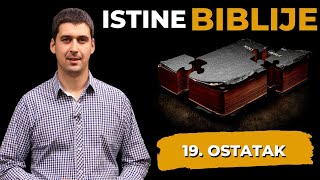 19 PROREČENI OSTATAK Istine Biblije  Nemanja Boričić [upl. by Adneram618]