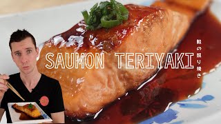 Faire un saumon teriyaki en moins de 10 min [upl. by Gaspard]