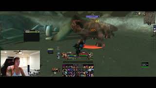 Vanilla WoW 46 Orc Hunter Leveling  Deviate Delight RPPVP [upl. by Yelah]