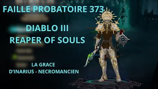 Diablo III reaper of souls faille probatoire 373 [upl. by Ez]