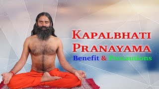 How to do Kapalbhati Pranayama Benefit amp Precautions [upl. by Laufer779]